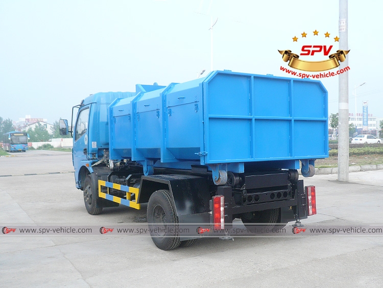6 CBM Garbage Collection Truck Dongfeng-LB-2